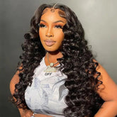 TT Hair Loose Wave 13x4 Lace Front Human Hair Wigs With Baby Hair Brazilian Lace Front Wigs
